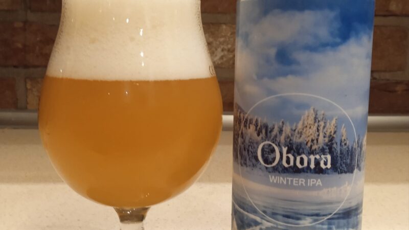 Pivovar Obora Winter IPA 5.8% abv. – Czech Beer Review