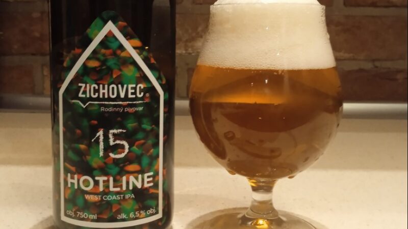 Pivovar Zichovec Hotline West Coast IPA – Czech Beer Review