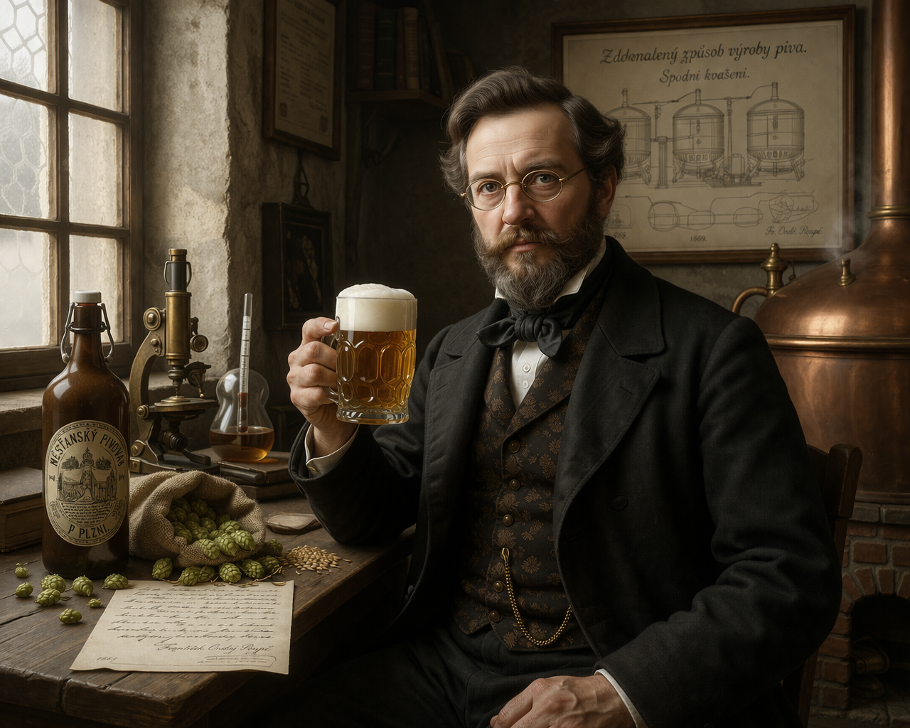 František Ondřej Poupě: A Pioneer of Czech Brewing