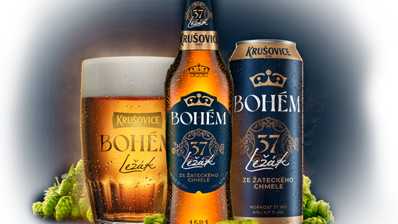 New Chapter in Czech Brewing: Pivovar Krušovice  launches Bohém