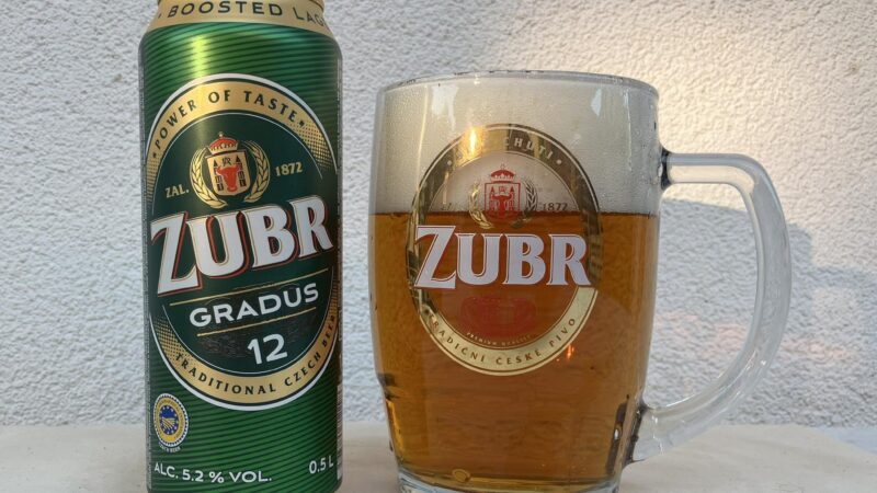 Zubr Gradus 12° Pale Lager – Czech Beer Review